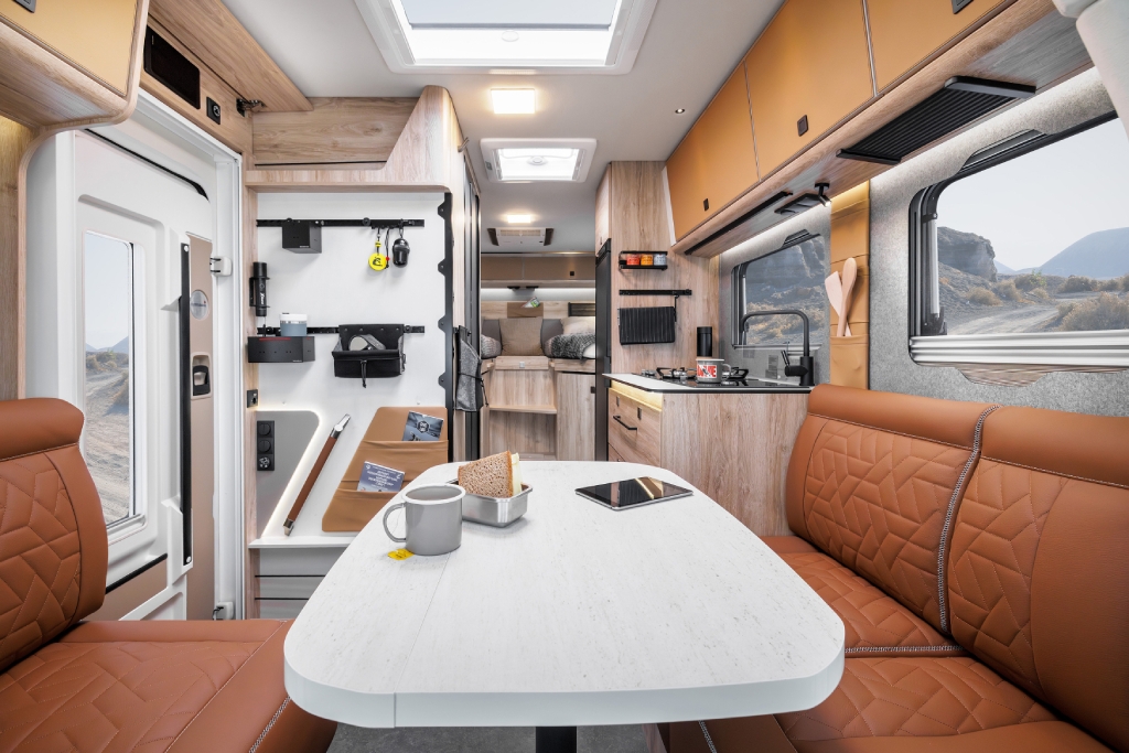 Svoboda a flexibilita při cestování s karavanem