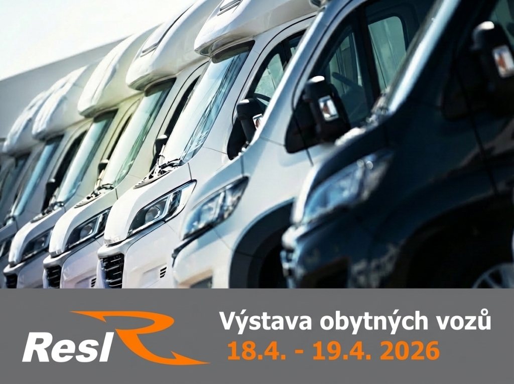 Výstava obytných vozů 18. - 19. dubna 2026