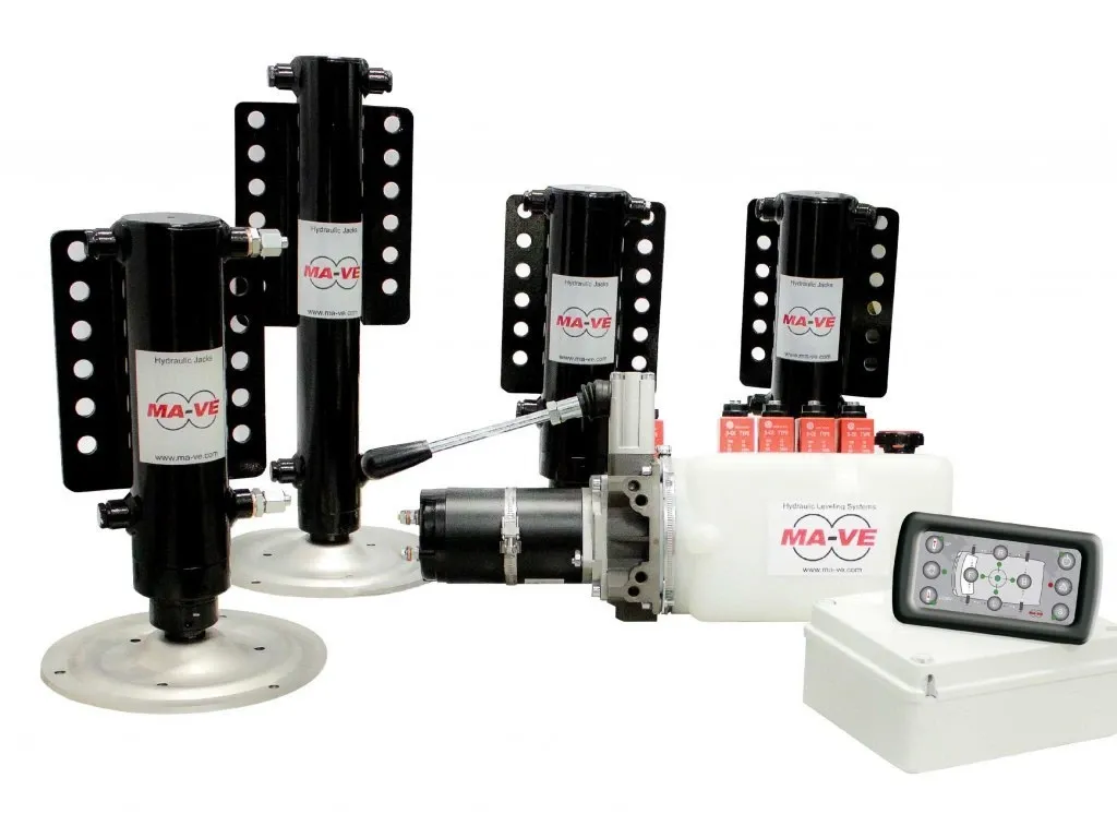 RSM0259 NIVELAČNÍ HYDRAULICKÉ NOHY MA-VE - BEZ VNĚJŠÍHO KRYTU ČERPADLA