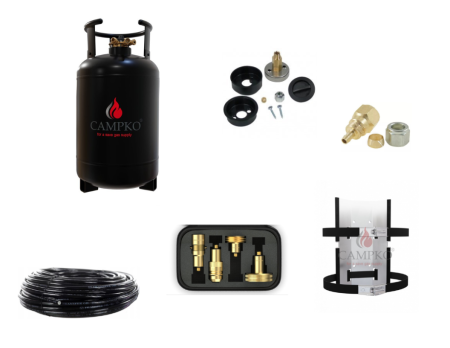 PLNÍCÍ SYSTÉM PLYNU CAMPKO 30L - 1 LAHEV
