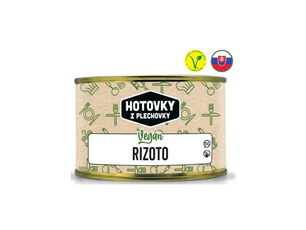 VEGANSKÉ ZELENINOVÉ RIZOTO - 400g