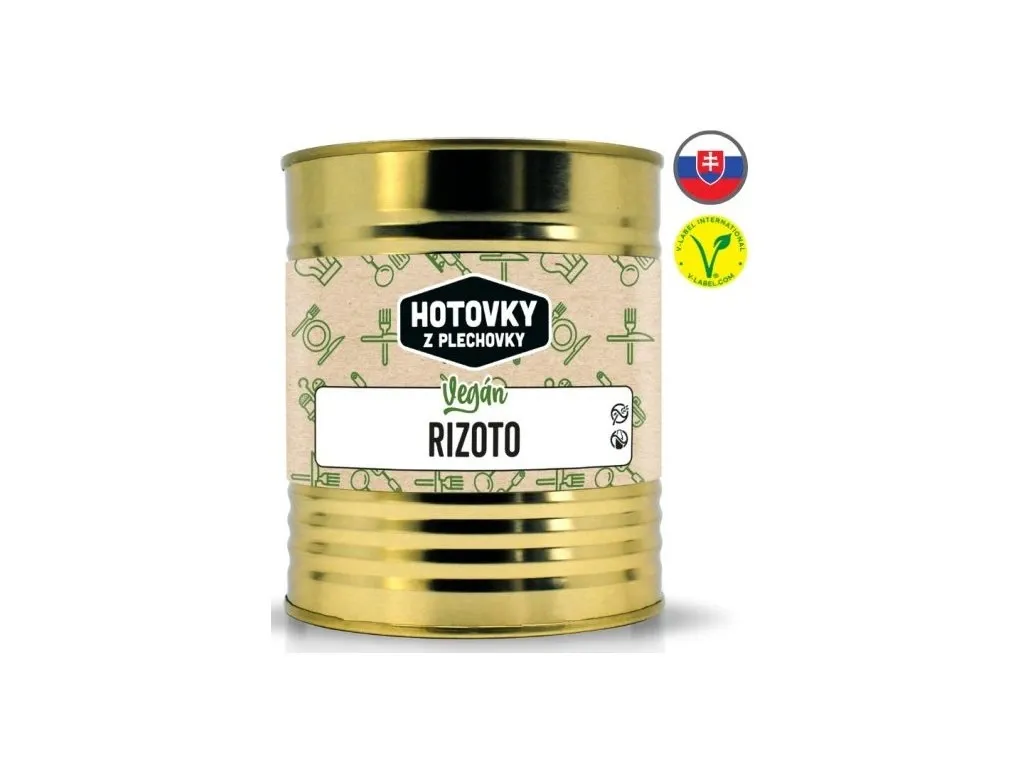 VEGANSKÉ ZELENINOVÉ RIZOTO - 800g