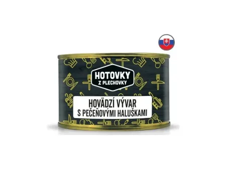 HOVĚZÍ VÝVAR S JÁTROVÝMI KNEDLÍČKY - 400ml