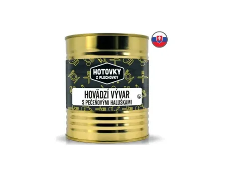 HOVĚZÍ VÝVAR S JÁTROVÝMI KNEDLÍČKY - 800ml