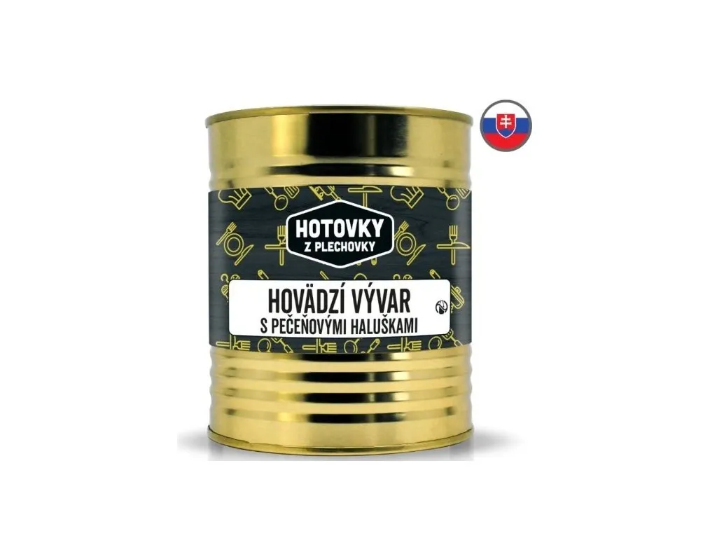 HOVĚZÍ VÝVAR S JÁTROVÝMI KNEDLÍČKY - 800ml