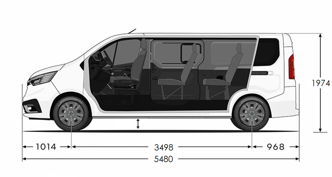 RENAULT TRAFIC L2H1 9 MÍST - PO05