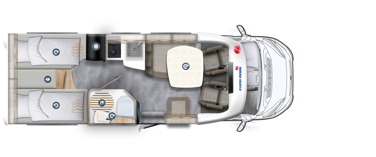 EURA MOBIL PROFILA RS 695 EB