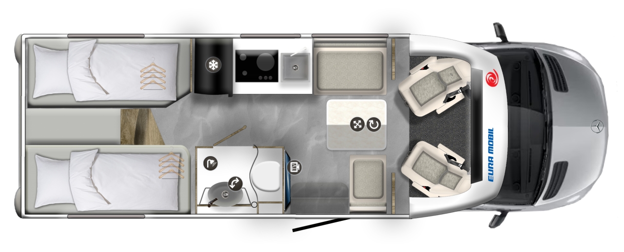 EURA MOBIL XTURA 686 EF