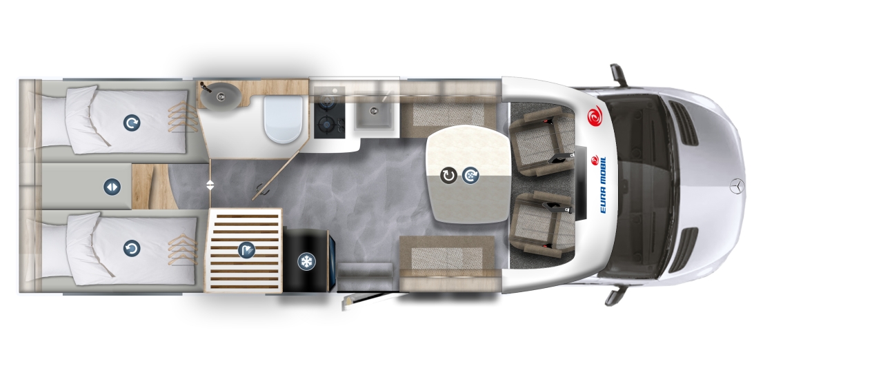 EURA MOBIL PROFILA T 726 EF FREESTYLE