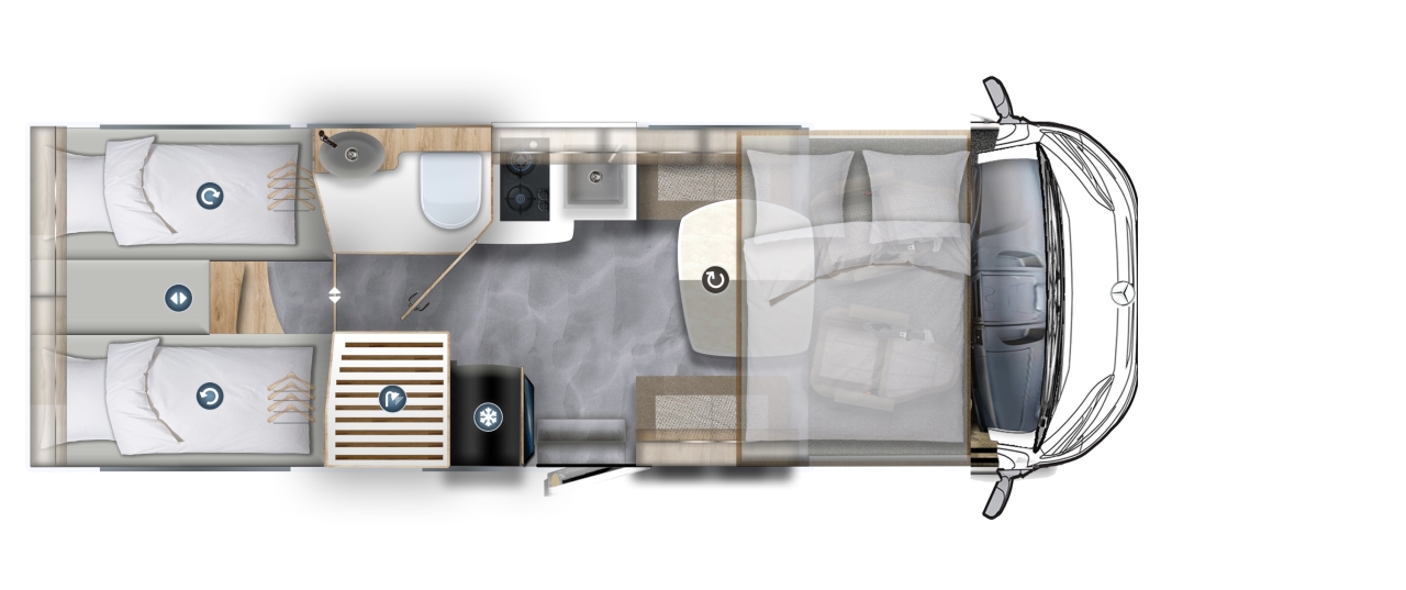 EURA MOBIL INTEGRA LINE GT 726 EF