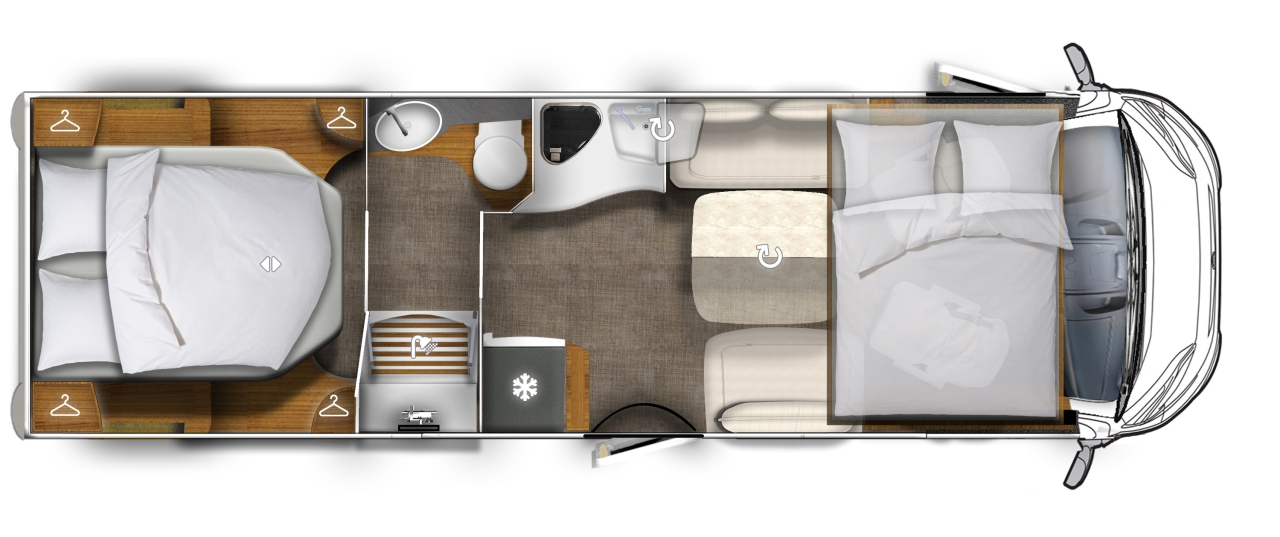 EURA MOBIL INTEGRA 760 QF