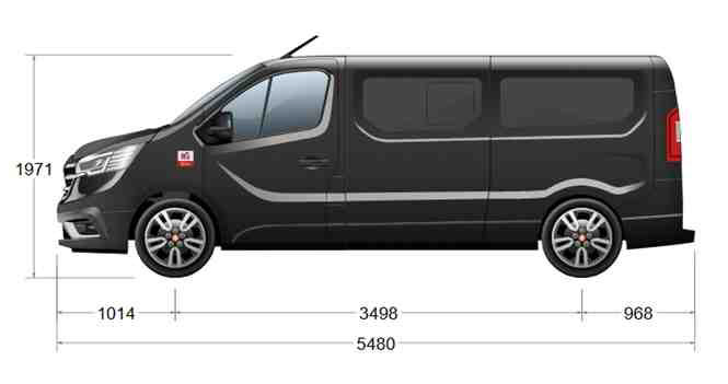 RENAULT TRAFIC L2H1 8 MÍST - PO09